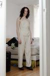 BASERANGE wide-leg pants TRCR-WS-SP24 UNDYED
